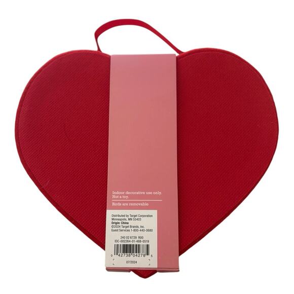 New Spritz Chocolate Bird Valentine's Day Box Decor - Picture 5 of 5